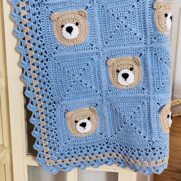 Crochet Teddy Bear Blanket Pattern - Image 6